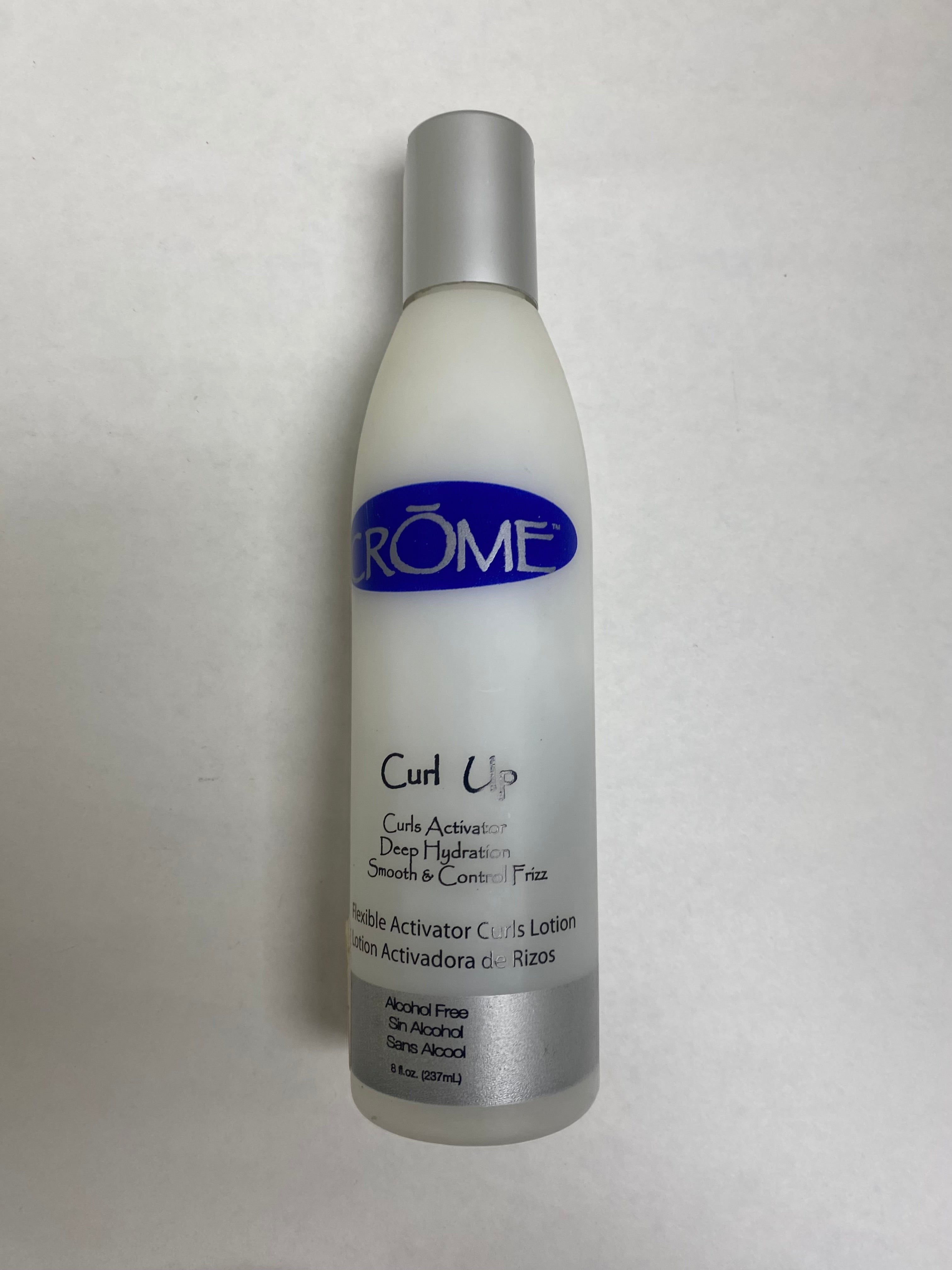 Crome Curl Up Flexible Activator Curls Lotion 8oz
