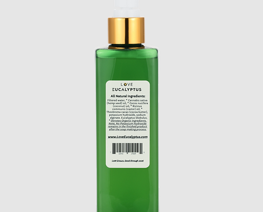 Love Eucalyptus Uplifting, Luxurious Bath & Shower Gel 8oz/230mL