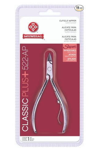 MUNDIAL Cuticle Nipper Super Sharp - 522-AP