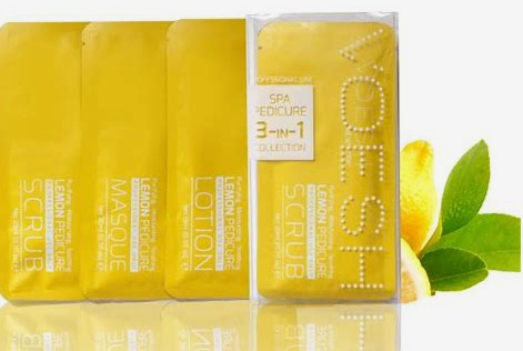 Pedi in a Box Basic 3 Step Lemon Quench