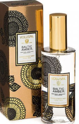 Voluspa Room & Body Mist 3.4 oz - Baltic Amber