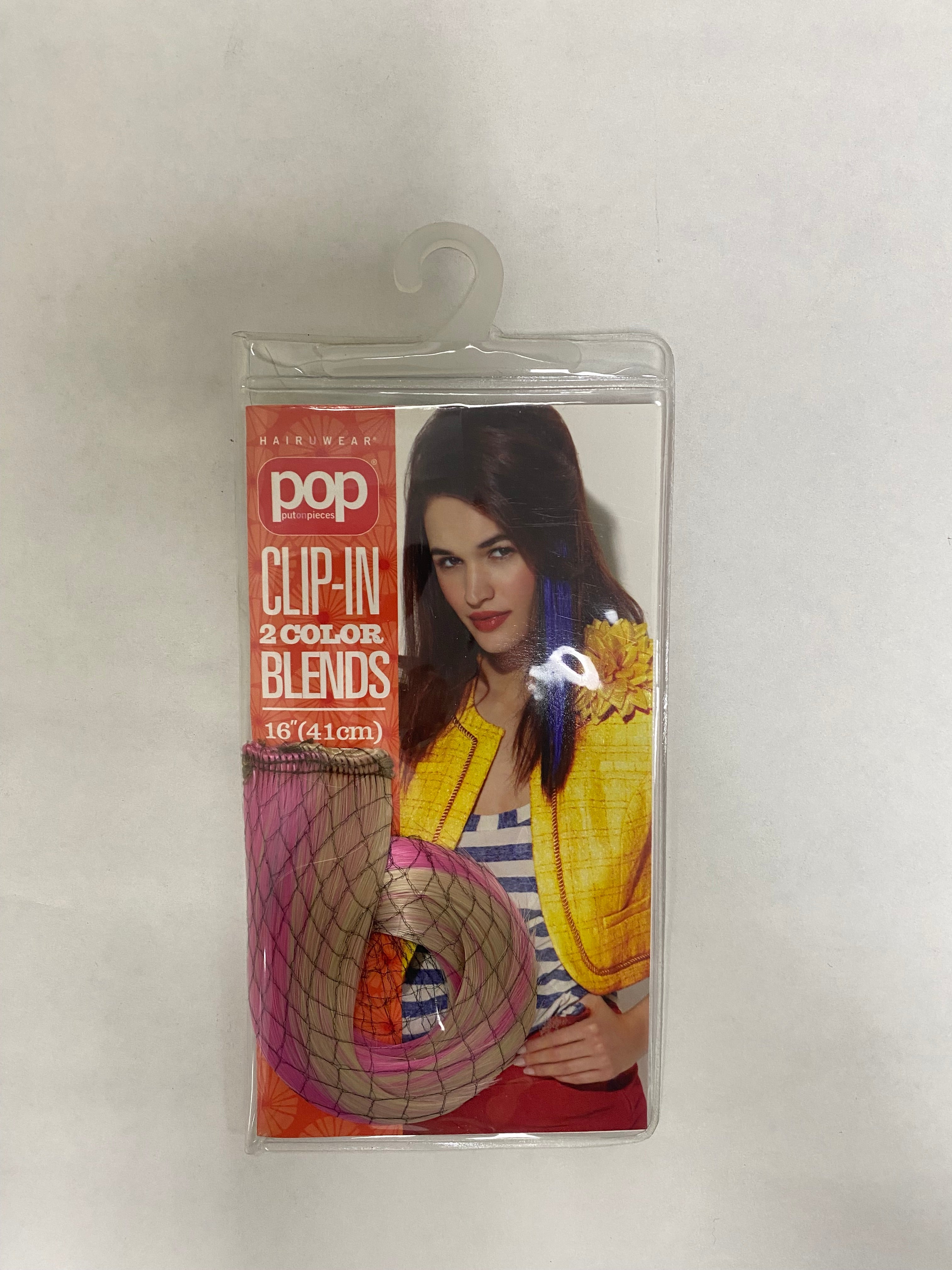 Hair U Wear POP Clip-in 2 Color Blends Pink/Blonde