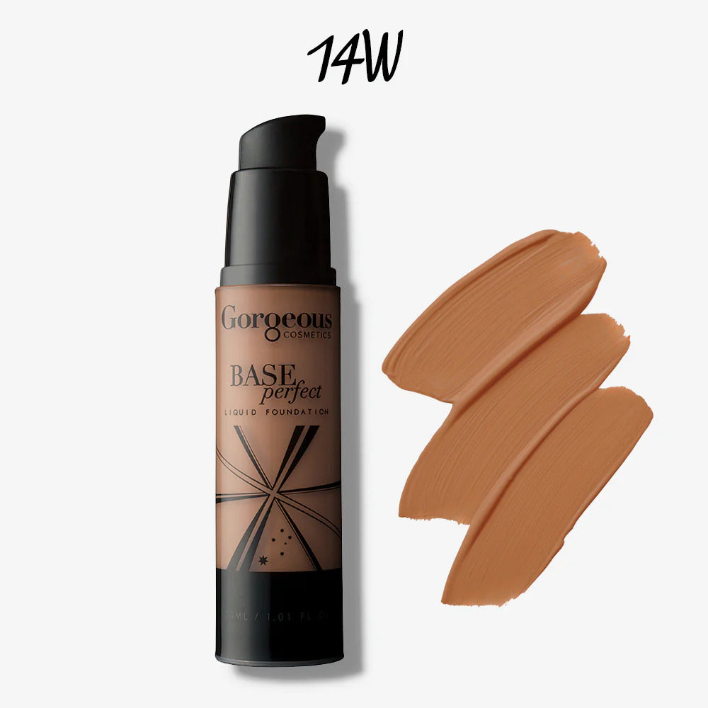 Gorgeous Cosmetics Base Perfect Foundation 14W
