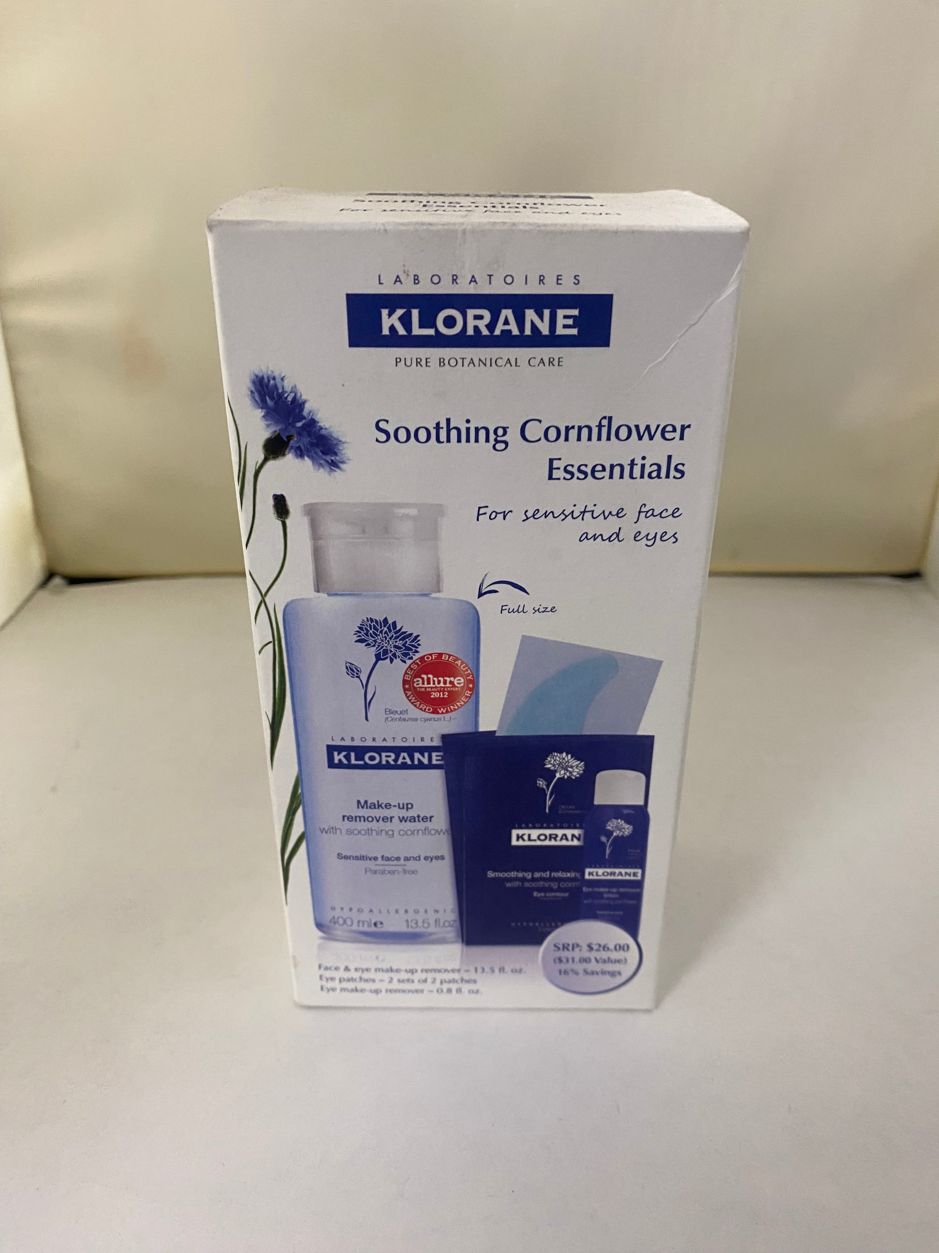 Klorane Soothing Cornflower Essentials Set