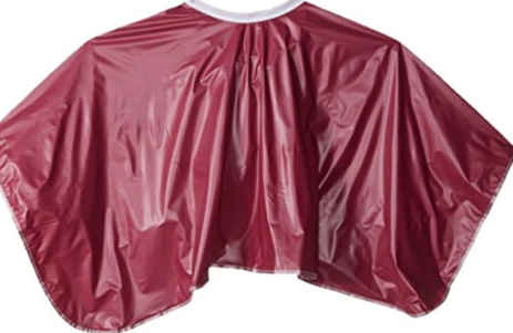 Betty Dain Vinyl Shortie Cape Style 107 V -Plum