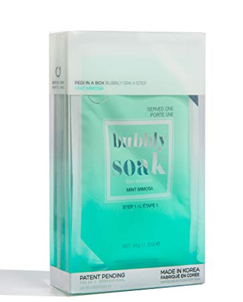 VOESH Pedi In A Box O2 Bubble Spa Caffe Macchiato