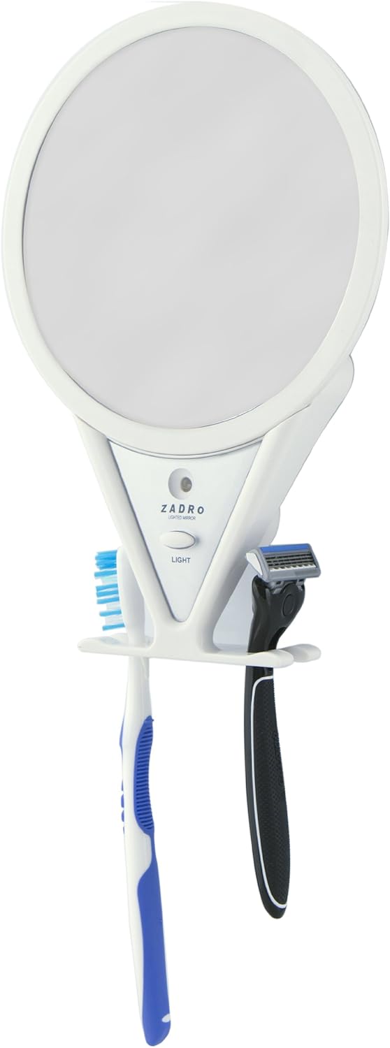 Zadro 1X-5X Z'Fogless Lighted Shower Mirror