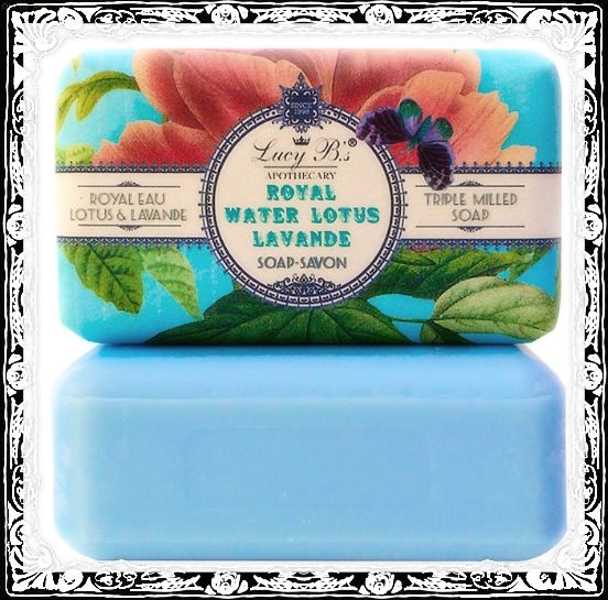 Lucy B's Apothecary Royal Wayer Lotus Lavander Soap 150g