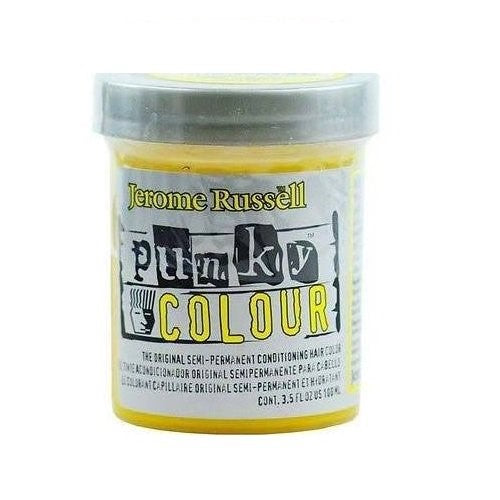 Jerome Russell Punky Hair Colour, Bright Yellow, 3.5 Oz-2 pack