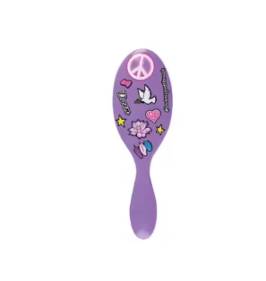 Wet Brush Detangle Brush with Sticker Combo #Peace