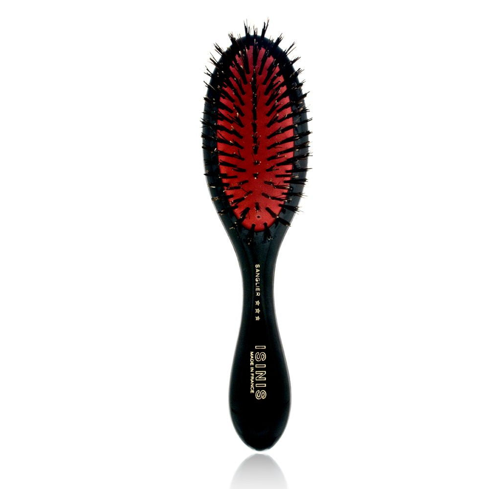 Isinis Cushioned Hairbrush Pure Bristles