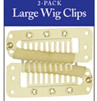 Soft 'n Style Large Blonde Wig Clips 6 pcs