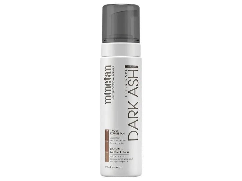 MineTan Super Dark Ash Self Tanning Foam 200mL