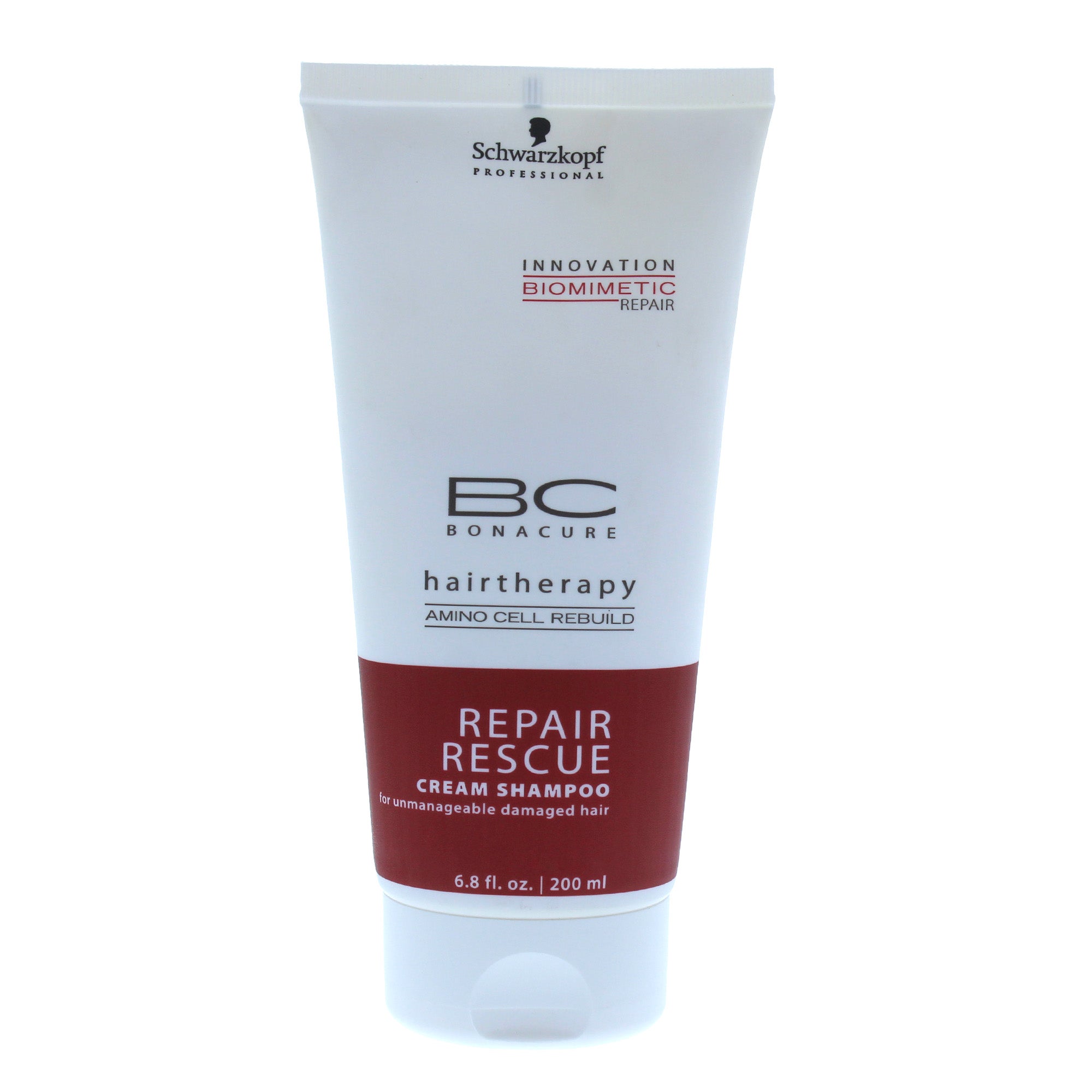 Schwarzkopf BC Bonacure Repair Rescue Creme Shampoo - 6.6 oz Shampoo