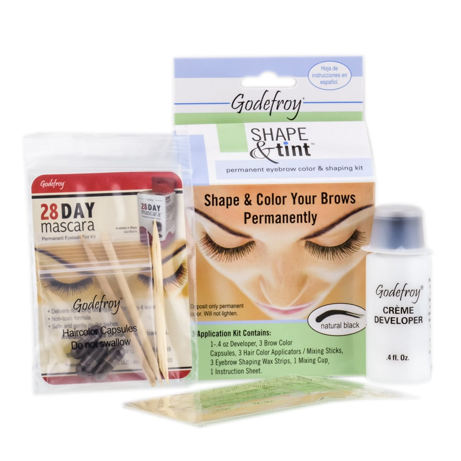 Godefroy Shape & Tint (Color : Natural Black)