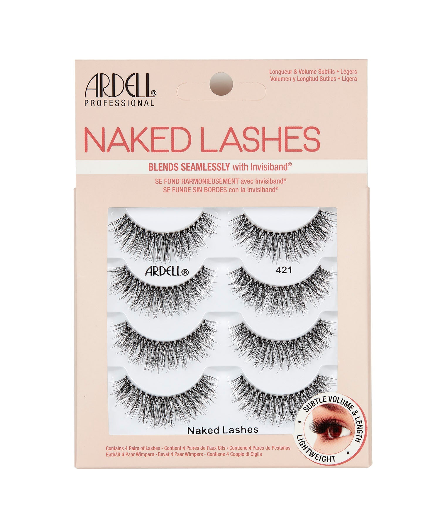 Ardell Naked Lashes 4 Pack 421