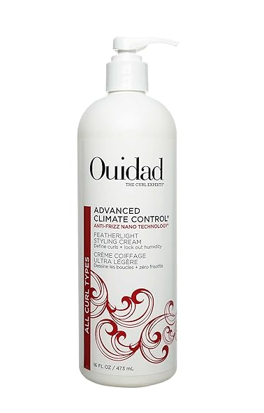 OUIDAD Advanced Climate Control Styling Cream, Featherlight Curl Cream 16fl oz