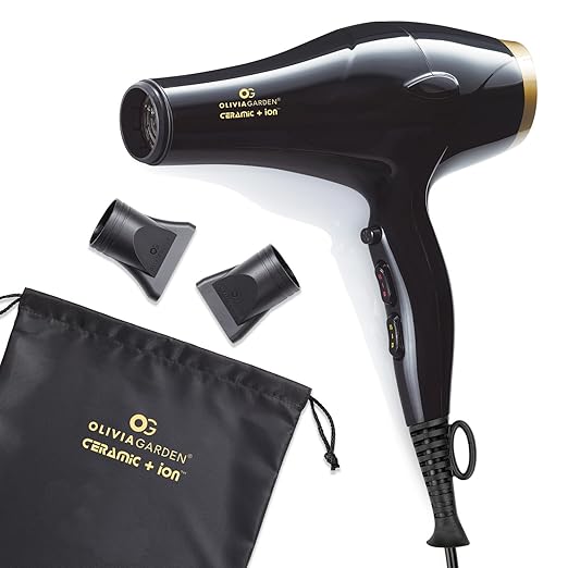 Ceramic+Ion Hair Dryer with FREE NT-54G & NT-44G Brushes