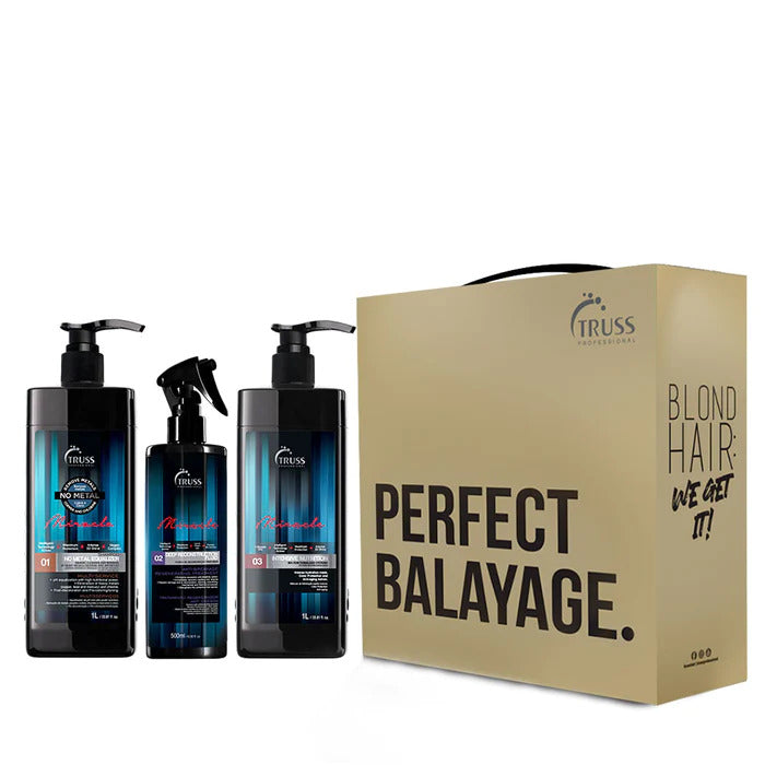Truss Perfect Balayage Kit (No Metal Equalizer, Fluid Deep Reconstruction, Intensive Nutrion)
