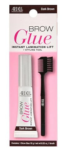 Ardell Brow Glue Dark Brown with Styling Brush