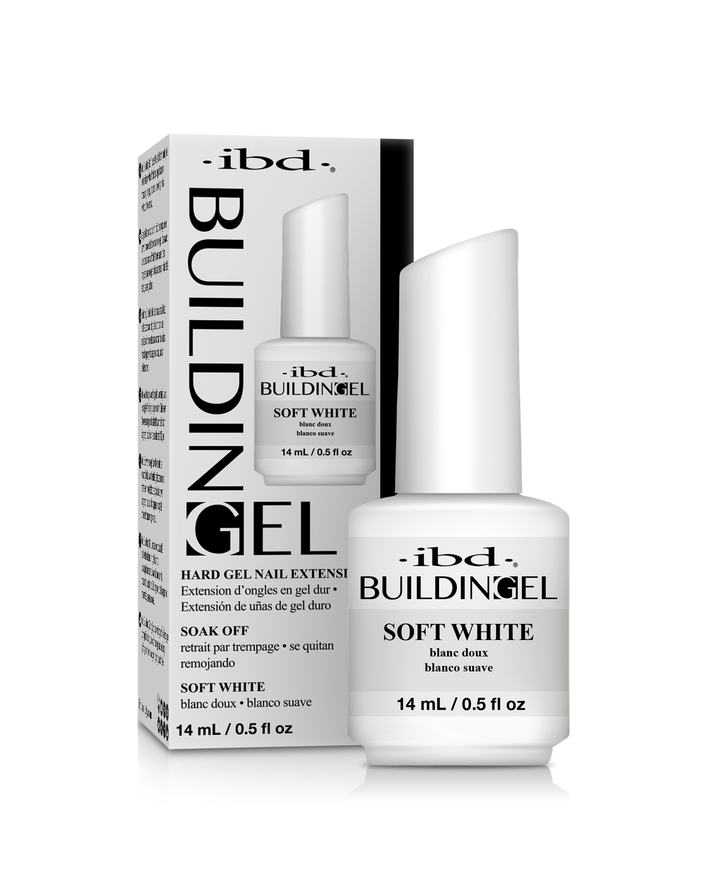 ibd Building Gel Soft White 0.5 fl oz