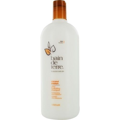 bain de terre Coconut Papaya Ultra Hydrating Shampoo 1L / 33.8oz