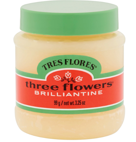 Tres Flores-Three Flowers Brilliantine Solid 3.25 oz-Pack of 2