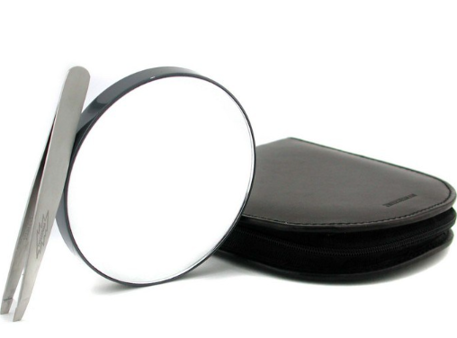 Tweezerman Slant Tweezer & 10X Magnifying