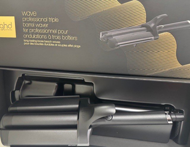 ghd Wave Triple Barrel Hair Waver - Professional Beach Waves Styling Tool