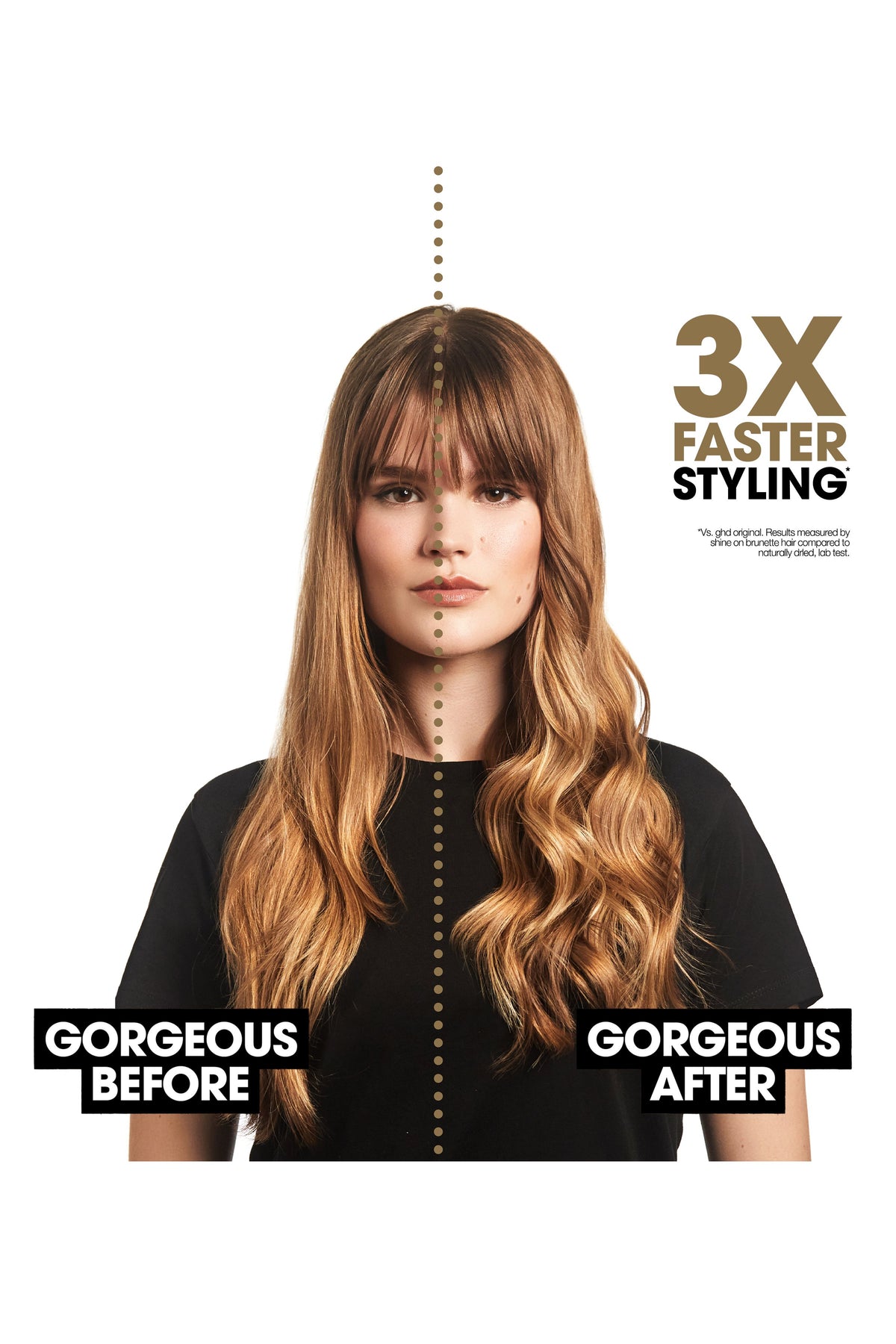 ghd Chronos Styler 1" Flat Iron -Black