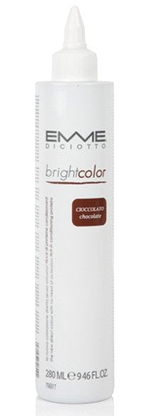 Emmediciotto Brightcolor Chocolate Direct Dye - Ammonia Free Hair Color with Shine