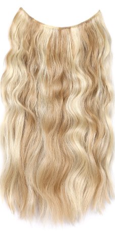 Hairuwear One-Piece Extensions 18" Wavy Golden Blonde
