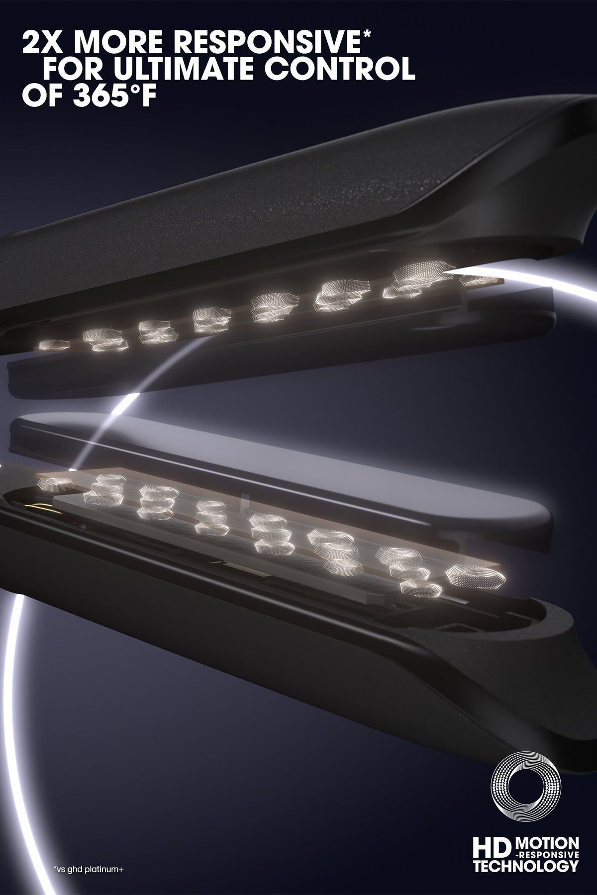 ghd Chronos Styler 1" Flat Iron -Black