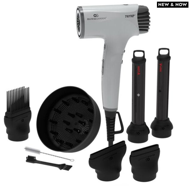 Olivia Garden JetHP Professional Compact Hair Dryer with Ionic Technology
