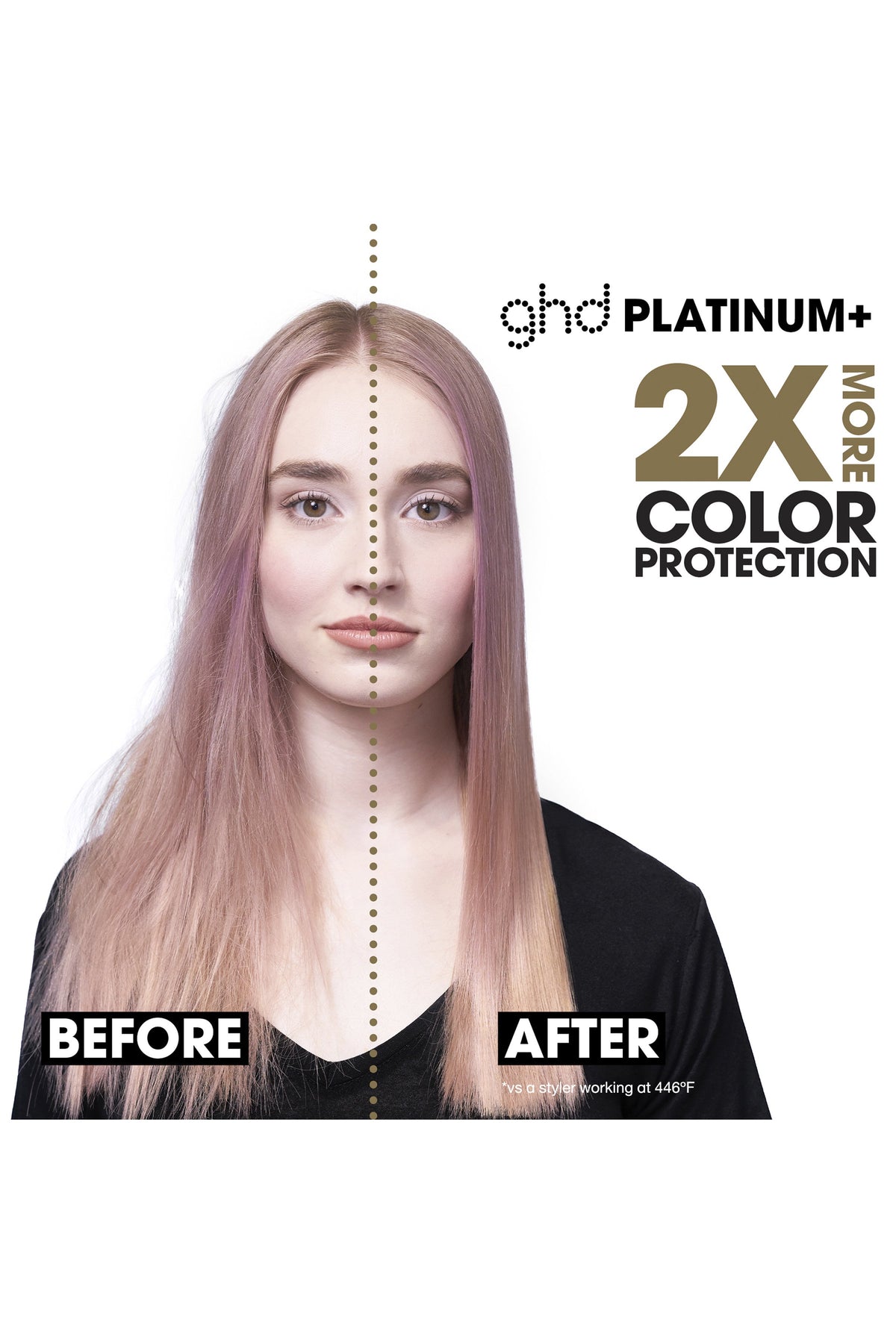 ghd Platinum+ Styler Black