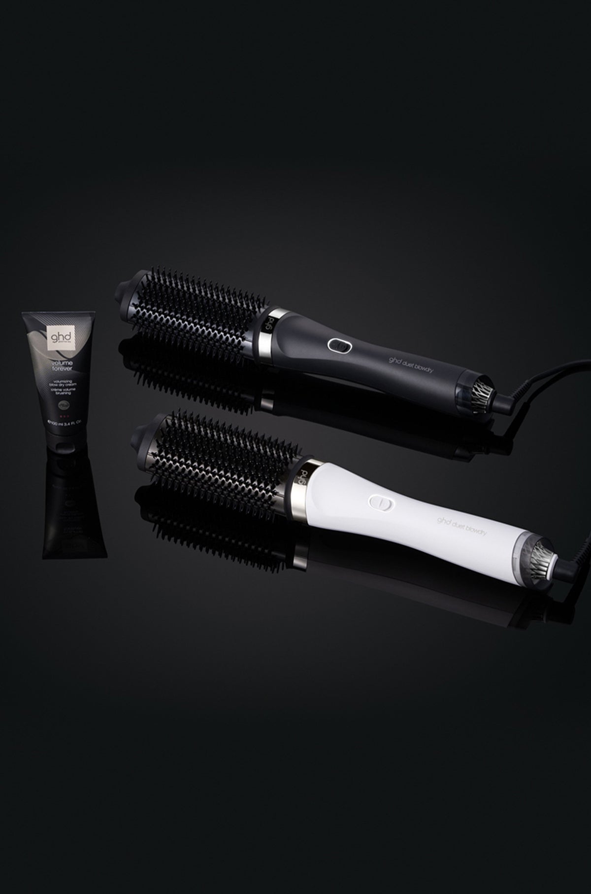 ghd Volume Forever Volumizing Blow Dry Cream for Long-Lasting Volume & Heat Protection, 100mL/3.4oz