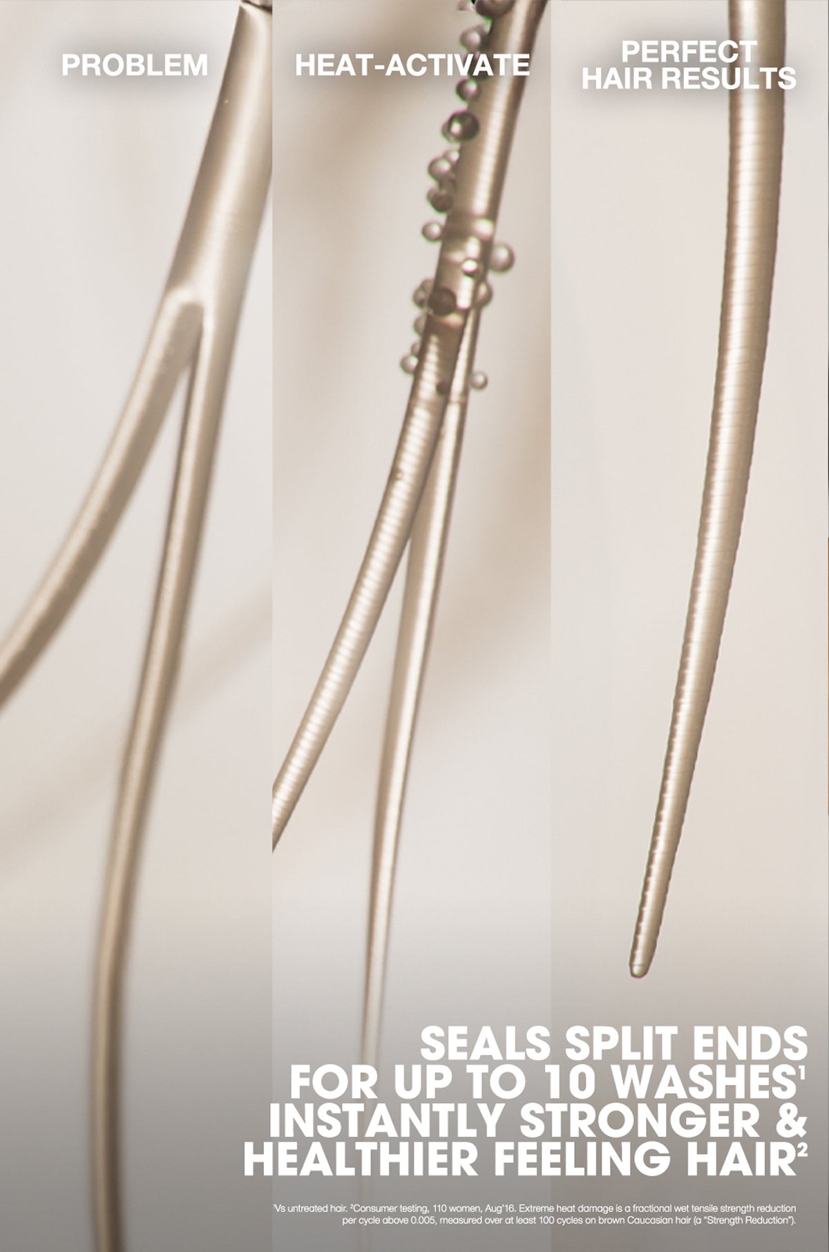ghd REHAB Sealer Heat-Activated Leave-In Hair Treatment for Damaged, Dry & Split Ends | Heat Protection & Smoothing
