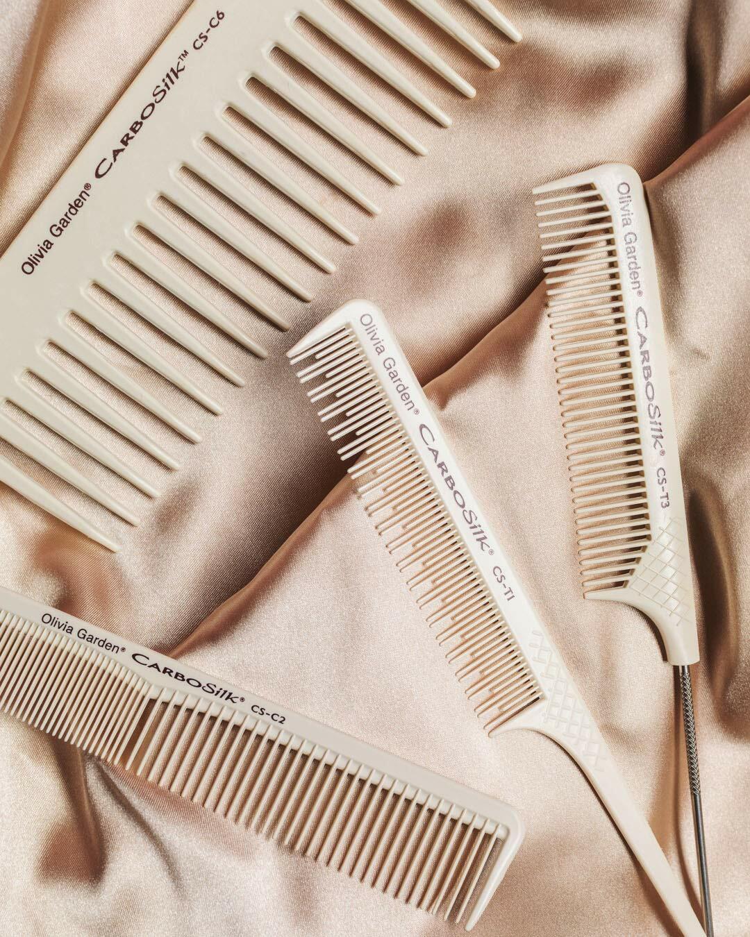 Olivia Garden Carbosilk Technical & Chemical Comb Cs-T3