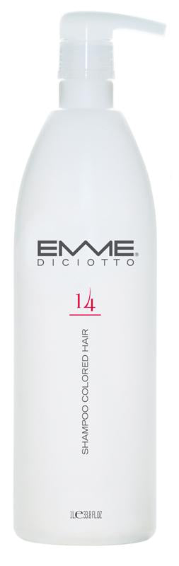 14 SHAMPOO COLORED HAIR 1 L.
