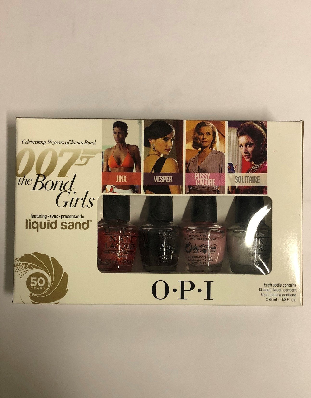 OPI 007 The Bond Girls Mini Set - Size : 1/8 oz