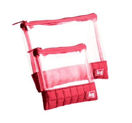 Clear View Envelope 2pk Crimso