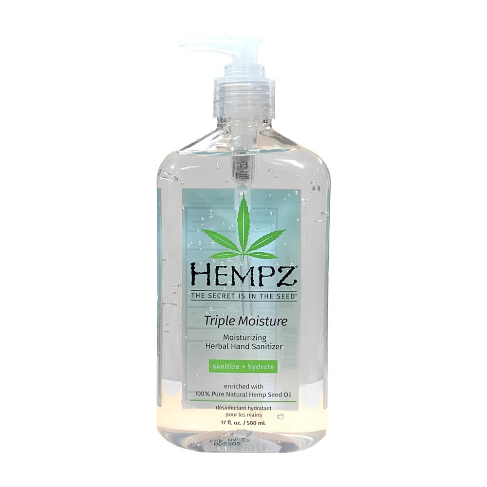 Hempz Triple Moisture Herbaal Hand Sanitizer 17 oz