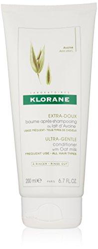 Klorane Ultra-Gentle Conditioner with Oat Milk, 6.7 Fl Oz