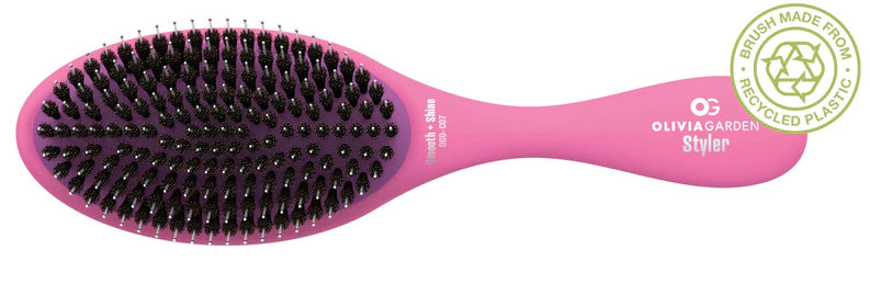 Olivia Garden Recycled OG Brush Collection 3-pc Pink