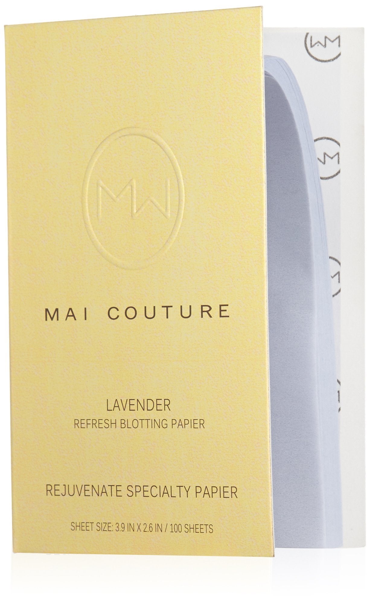 Mai Couture Rejuvenate Oil Blotting Papier Refill, Lavender