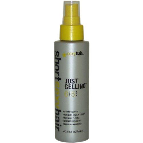 Sexy Hair Short Just Gelling Flexible Liquid Gel, 4.20-Ounce