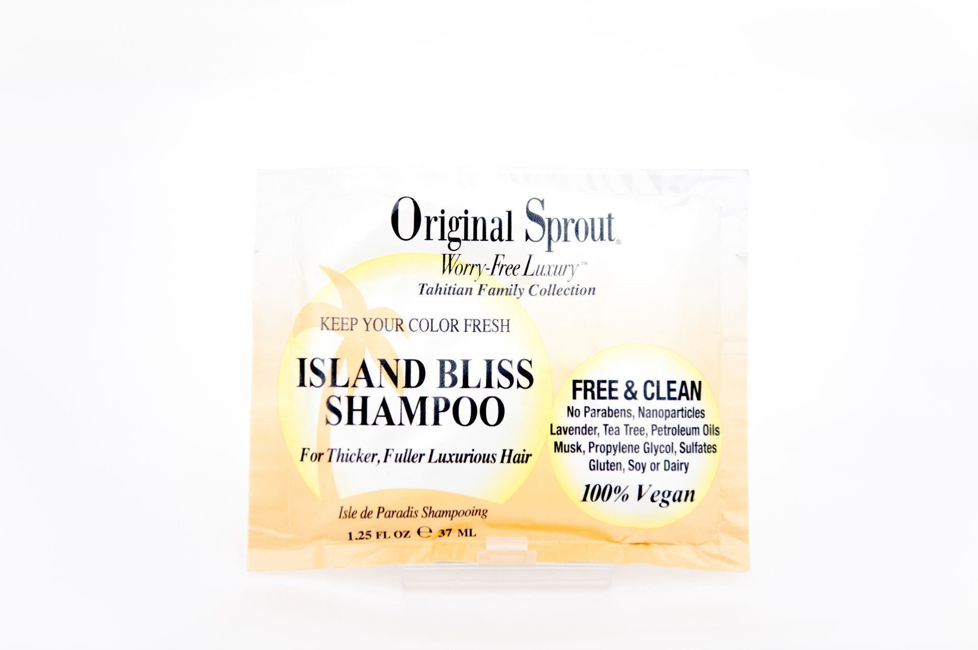 Island Bliss Shampoo 1.25oz (Sprout Pack)