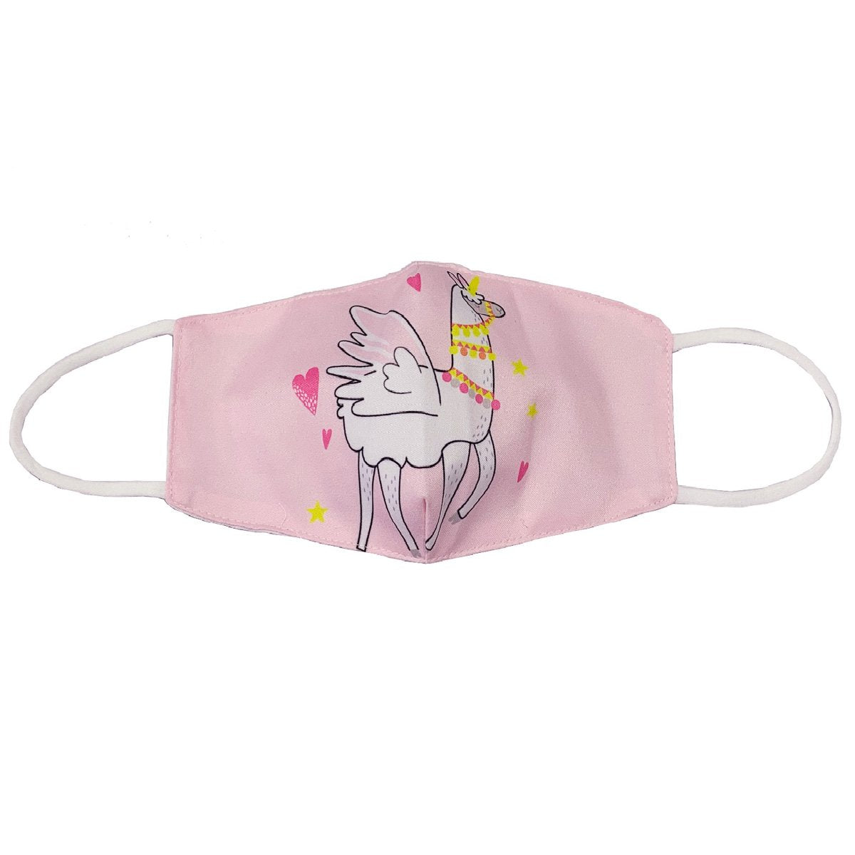 Orly Fashion Cotton Mask, Youth - Llama (2-pack)