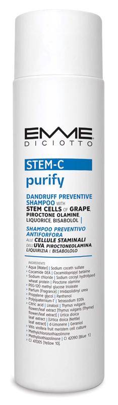 SHAMPOO STEM-C PURIFY DANDRUFF PREVENTIVE 250 ml