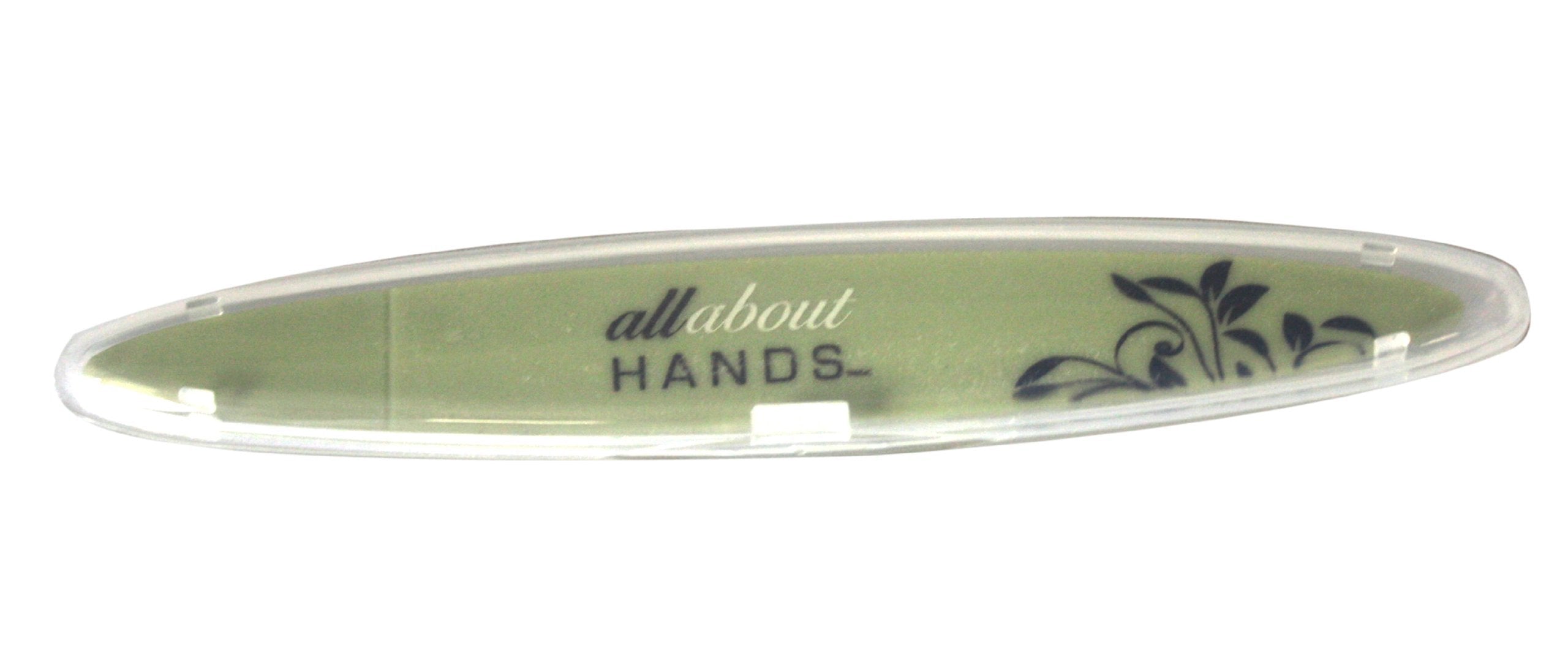 All About Hands Nail File with Case - Avocado
